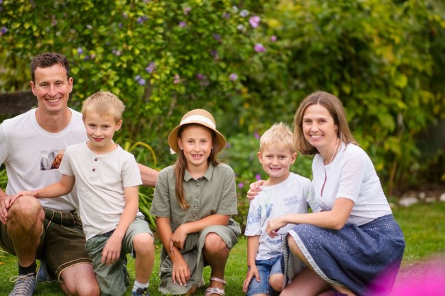 Familie Gruber heißt ihre Gäste herzlich willkommen