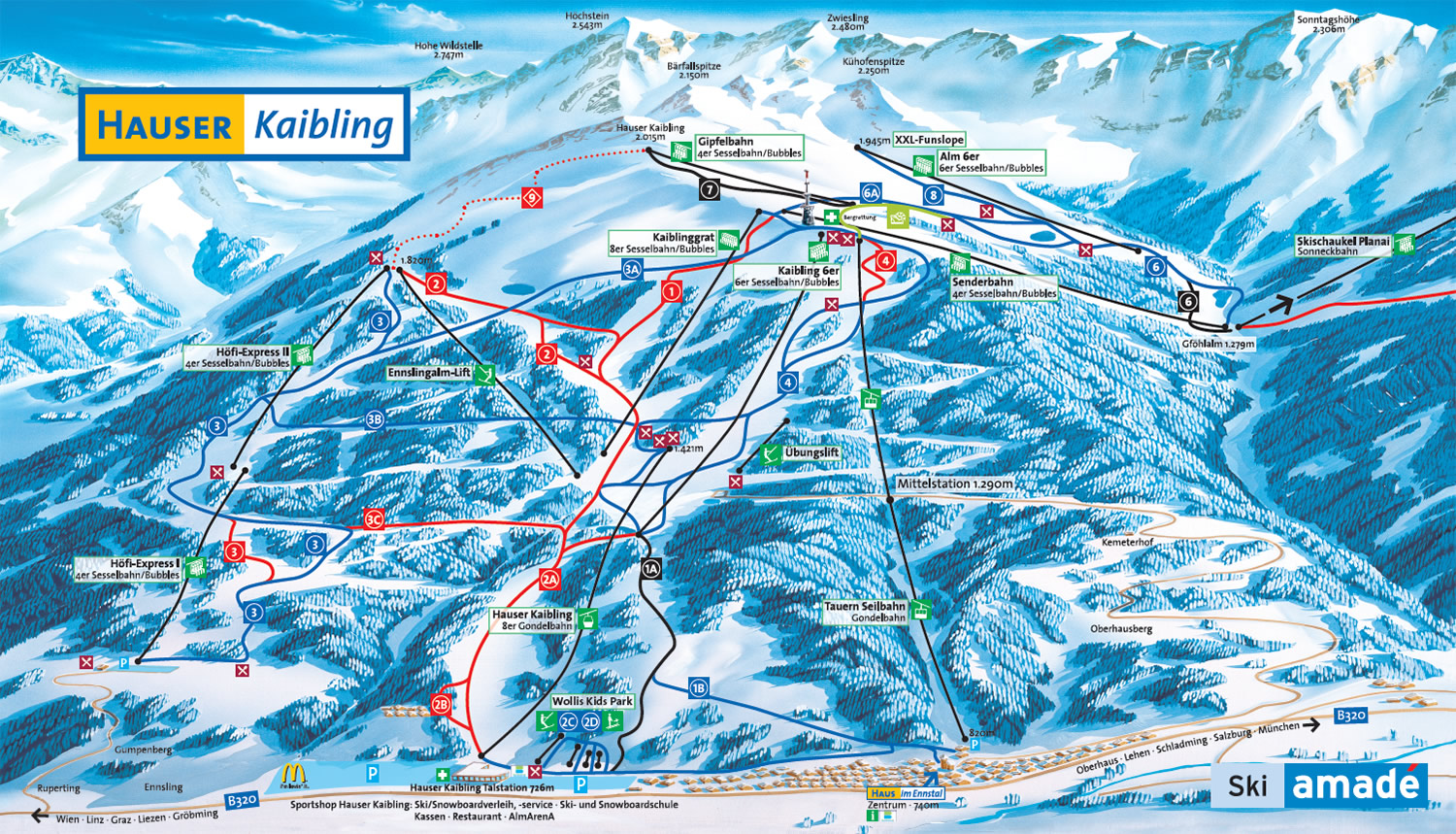 Skiregion Hauser Kaibling